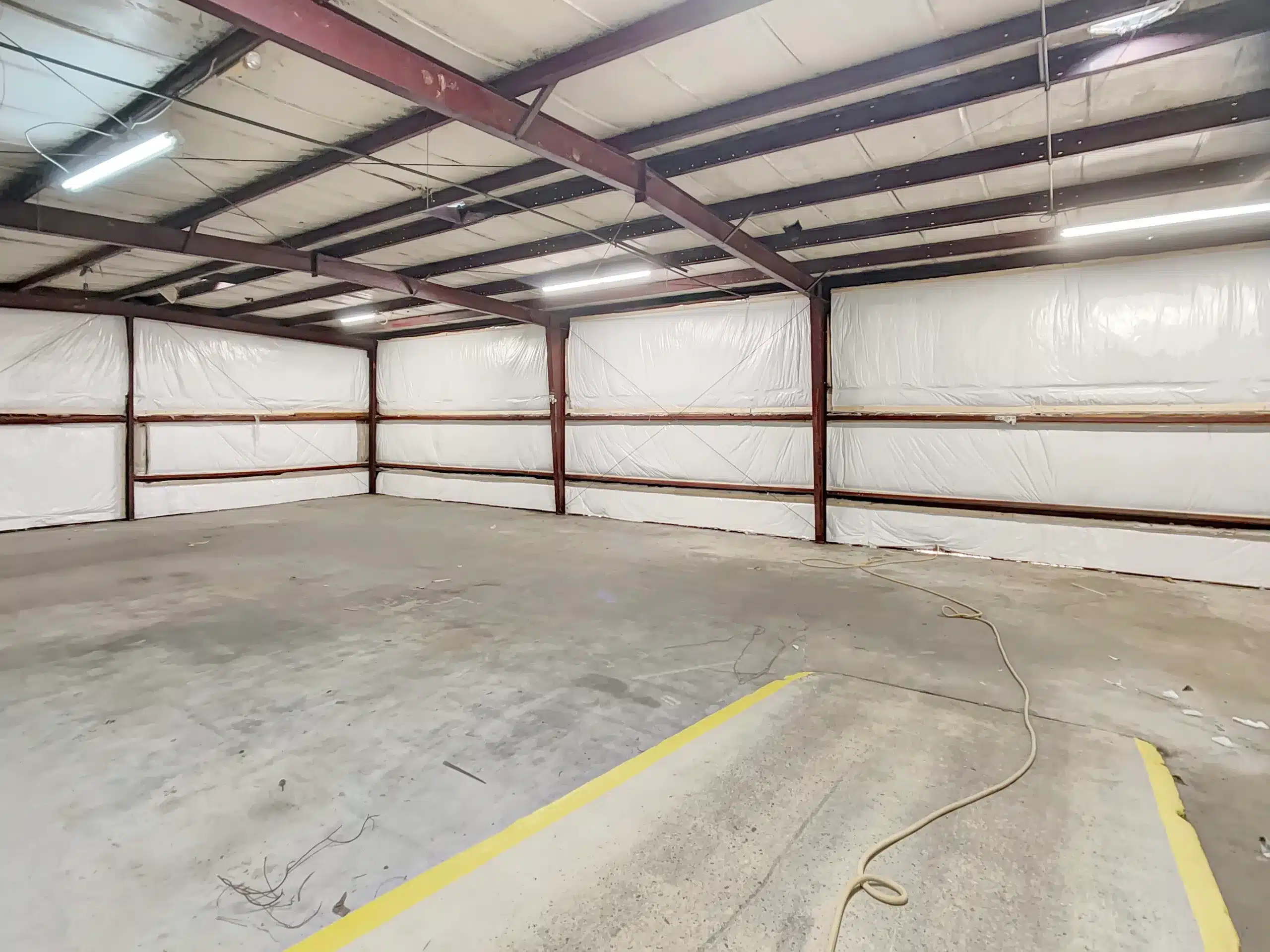 the inside of a building